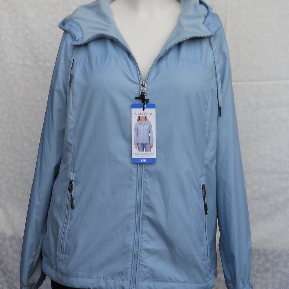 Nautica Women's Lined Windbreaker Jacket Size xl NWT